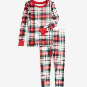 #942 Holiday Lane Little & Big Kids Winterton Plaid Cotton Snug Fit Matching